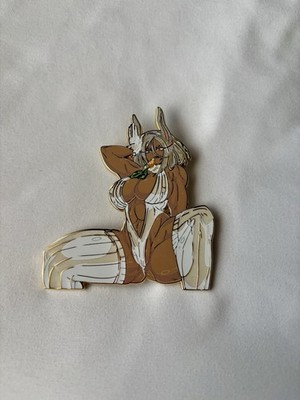 My Hero Academia MHA Bunny Rabbit Mirko Anime Collectible Gold Enamel Pin New