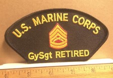 US Marine Corps - Patch brodé à la retraite Sgt d'artillerie