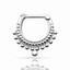 thumbnail 12 - Choose Your Size 316L Stainless Steel Septum Clicker Nose Ear Ring Body Piercing