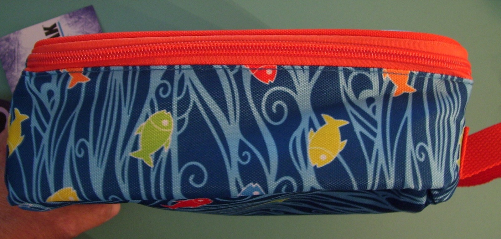 Boys or Girls Whale Fish Fully Insulated Fridge Pak School Zippered Lunch Box