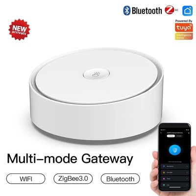 Tuya Multi-Mode Smart Gateway Hub WiFi ZigBee Bluetooth Mesh Home Bridge Control