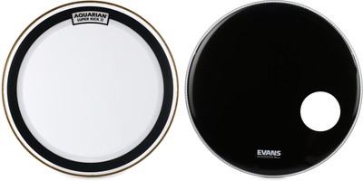 Aquarian SKII22 + Evans BD22RB Value Bundle