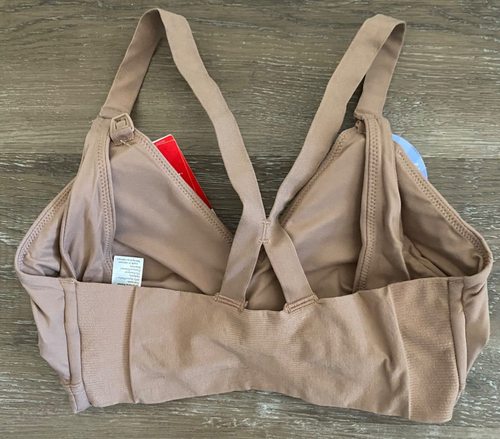 SPANX~NEW~Bra-Llelujah Mama Nursing Bra~Size SMALL~Cafe Au Lait~Wireless~NWT~S~ - Picture 3 of 3
