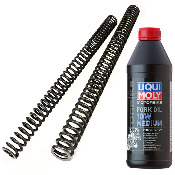 Gabelfeder Satz Progressiv Yss Gabel ÖL FüR Bmw R 100 Gs R100 R100GS R 1986-1990-image