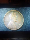 1949 LINCOLN WHEAT PENNY- NO MINT MARK ERROR L  ON THE RIM