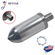 3/4" Threaded Aluminium Exhaust Muffler For 212cc GX200 196cc Go kart Mini Bike