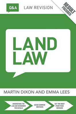 Q&A Land Law by Emma Lees, Martin Dixon (Paperback, 2014)