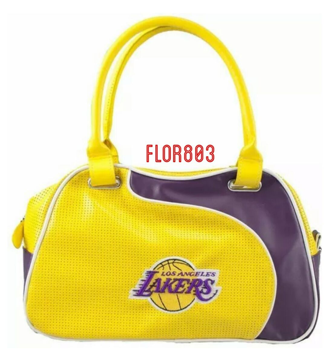 Los Angeles Lakers NBA Perfect Bowler Purse Hand Bag | eBay Los Angeles Lakers NBA Perfect Bowler Purse Hand Bag | eBay