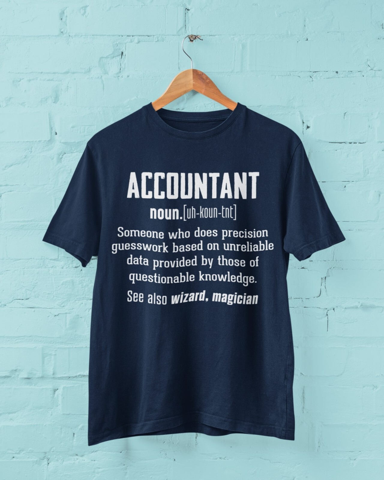 Funny T Shirt ACCOUNTANT Dictionary Definition Novelty Gift Work Friend