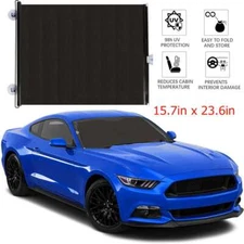 Retractable Auto Car Windshield Sun Shade Shield Cover Visor UV Block Protector