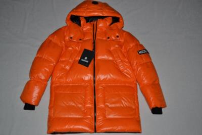 AUTHENTIC MACKAGE Unisex KENNIE Lustrous light down parka hood 8