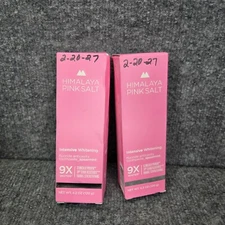 2 HIMALAYA PINKSALT Himalaya Pink Salt Toothpaste, Intensive Whitening, 4.2 oz