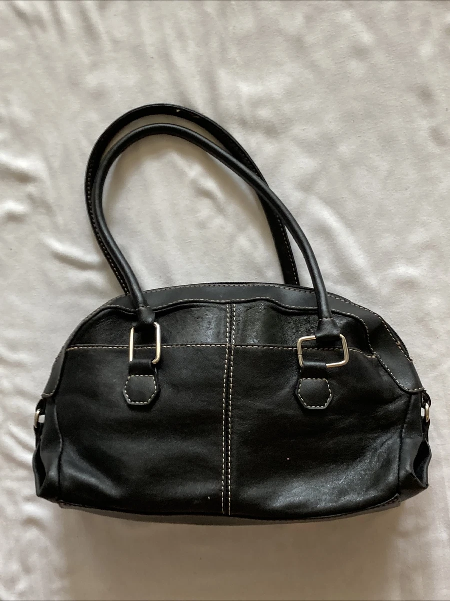 Hush Puppies Genuine Leather Man Made Trim Black Shoulder Bag Purse NWT  clean | eBay