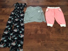 3 junior jumpsuit and shirts and pants size small