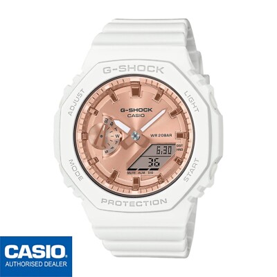 CASIO GMA-S2100MD-7AER GMA-S2100MD-7 ORIGINAL  Pink Gold Metallic G-SHOCK Mujer