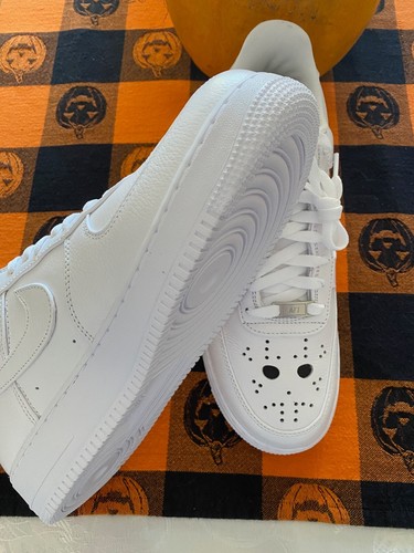 Nike Air Force 1 Low Halloween "Jason Hockey Mask" Men's Size 12 IN HAND