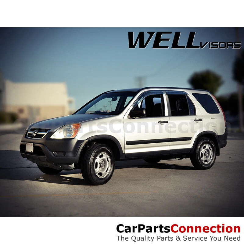 Viseras de ventana WellVisors 02-06 para Honda CRV parasoles deflectores Foto 3 de 4