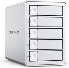 ORICO Daisy-Chain 5 Bay Hard Drive Enclosure USB 3.1 Gen 2 Aluminum Das