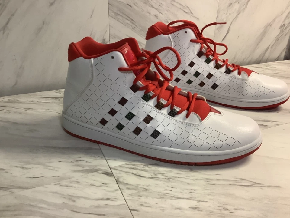 Nike Air Jordan Illusion rojo/blanco 705141-115 para hombre talla 14 Foto 2 de 4