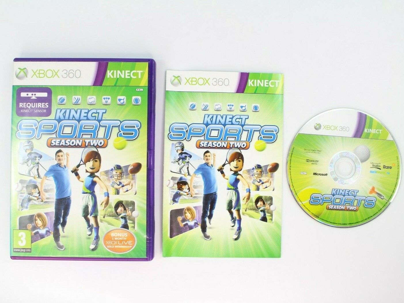 XBox 360 Kinect Games - Multi listings Adventures Dance Central Sports etc  X360