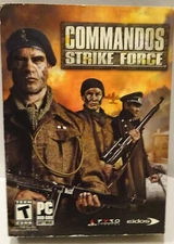 PC Shooter Commandos Strike Force Original DVD Case Version Complete
