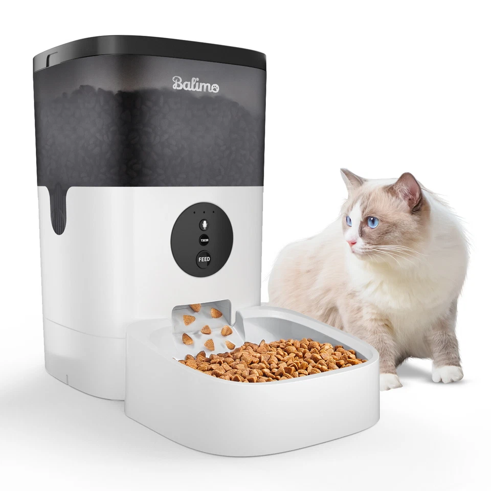WIFI Katzen Hunde Futterautomat Automatischer Futterspender Trockenfutterspender - Bild 4 von 4