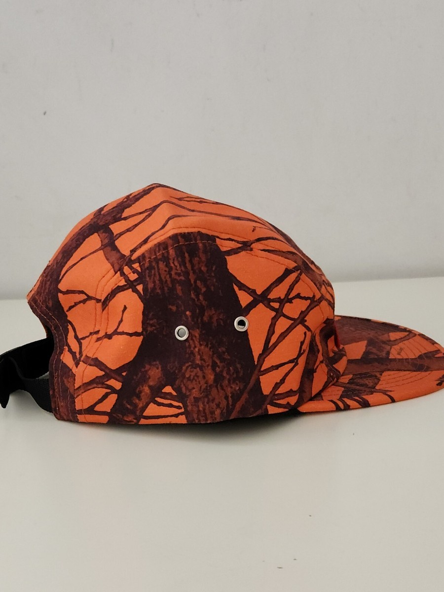 FW12 Supreme Tree Camo camp cap Orange vintage hat from 2012