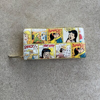 Kate Spade X Archie Comics Betty Veronica CONTINENTAL Yellow