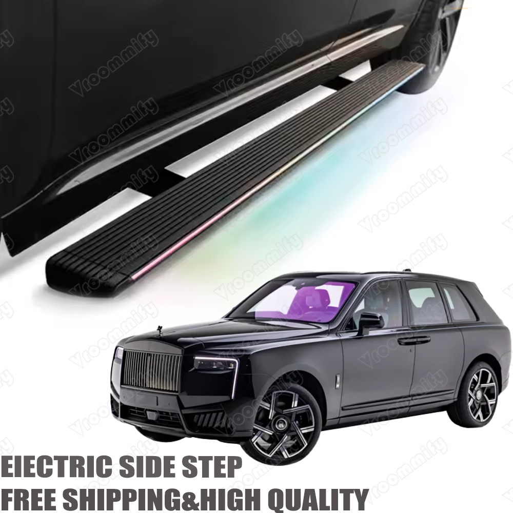 Deployable power Running Board Side Steps Fit for Rolls-Royce
