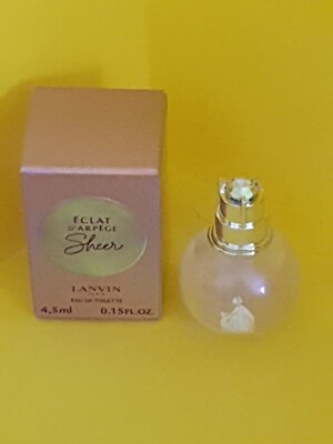  ECLAT D'ARPEGE SHEER Lanvin 4,5 ml Eau de Toilette mit OVP RARITÄT/TOP