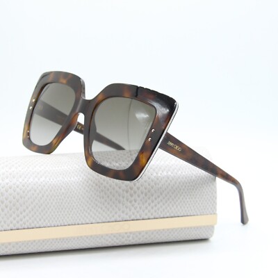 NEW JIMMY CHOO AURI/G/S 086HA HAVANA BROWN AUTHENTIC  display picture 1