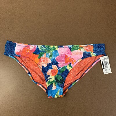 Vera Bradley Superbloom Printed Hipster Multi Color Size XL Bikini Bottoms NWT