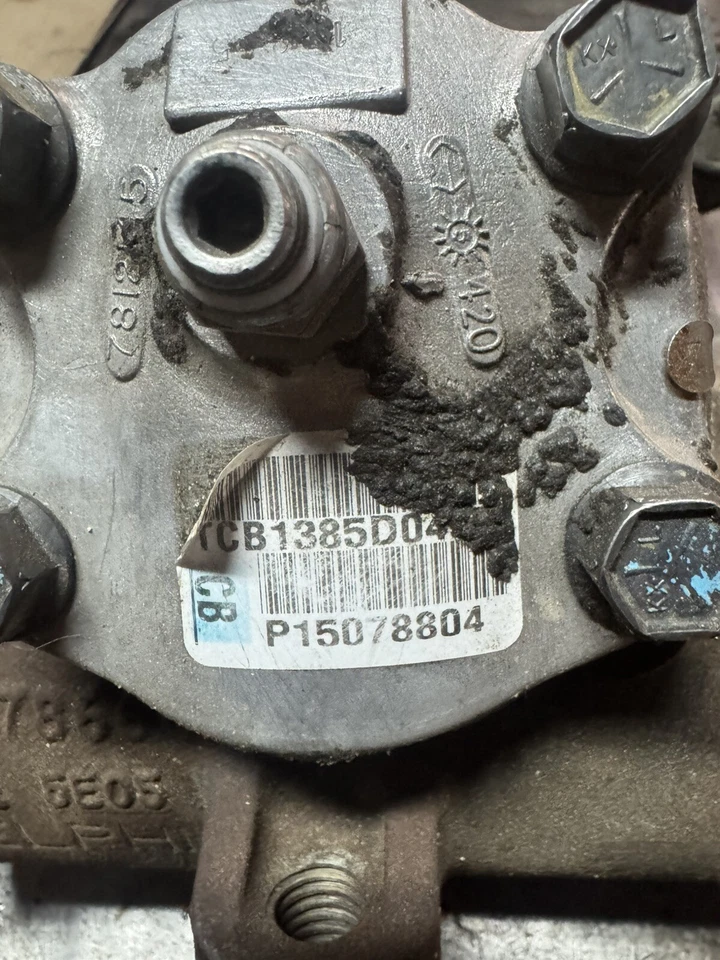 2003 2004 2005 2006 OEM Delphi Chevy Silverado 2500 3500 26078664 caja de dirección Foto 3 de 4