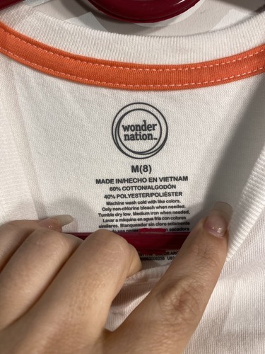 Wonder Nation Jungen ärmelloses Tanktop Gr. Medium 8 weiß - Bild 2 von 4