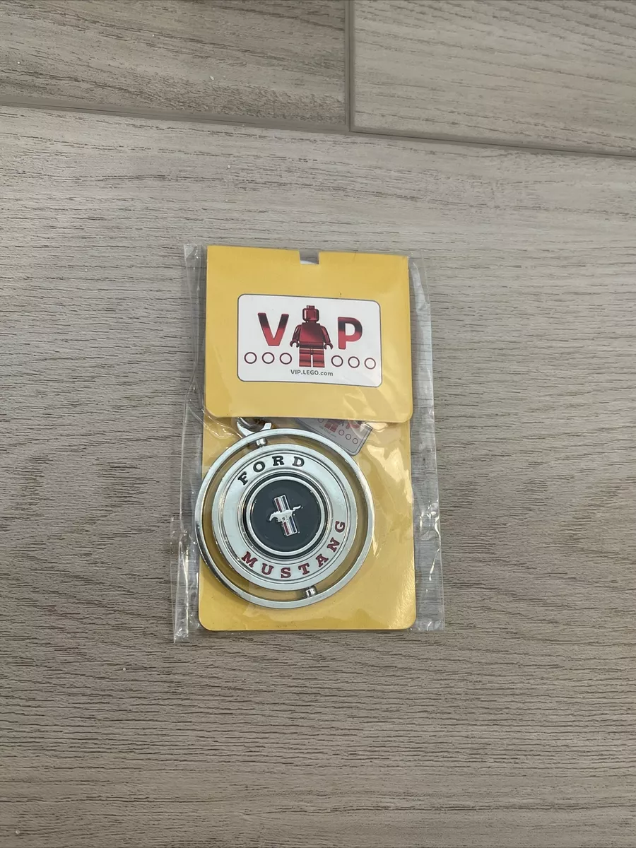 Lego mustang shop keyring