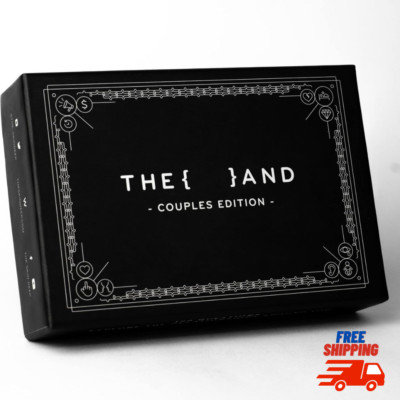 THE AND Couples Edition   199 Conversation Cards | Romantic Card Game for Couple