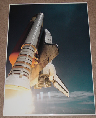 NASA1982年スペースシャトルポスター 中古】 NASA1982年スペース