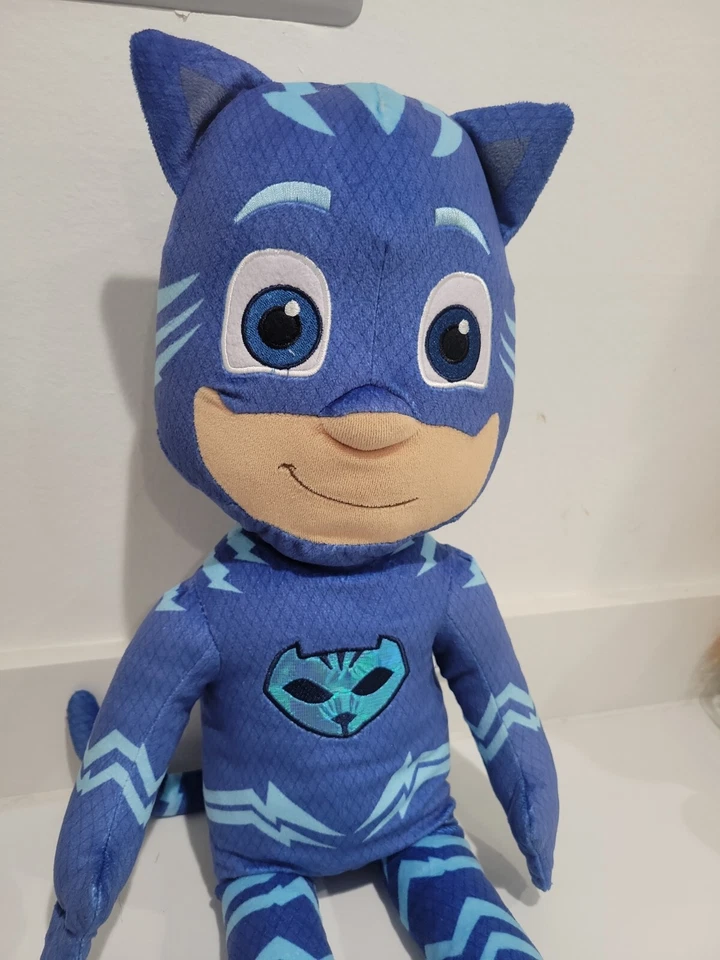 DISNEY PJ Máscaras Gato Niño Gato Azul Personaje 24" Peluche Animal Foto 3 de 4