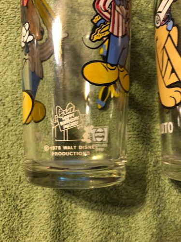 Happy Birthday Mickey 2 Glasses A Walt Disney Production ( Pepsi Collector ) - 第 7/11 張圖片