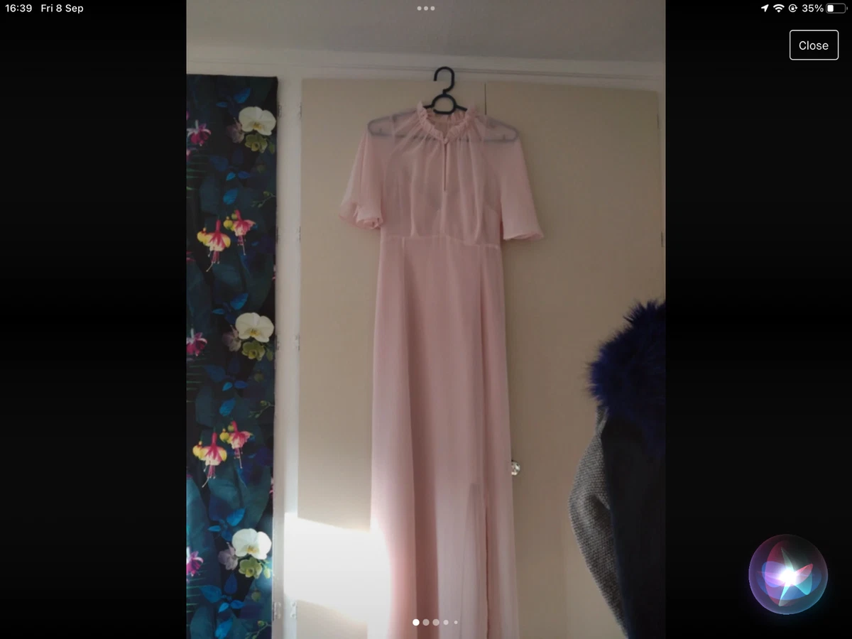 Pink bridesmaid store dresses ebay