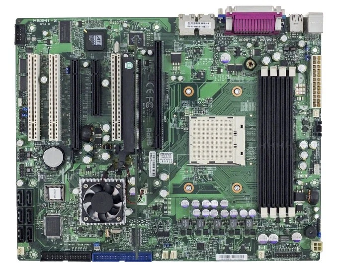 Supermicro H8SMI-2 AM2 4x DDR2 VGA PCIe PCI 6x SATA - Image 3 of 3