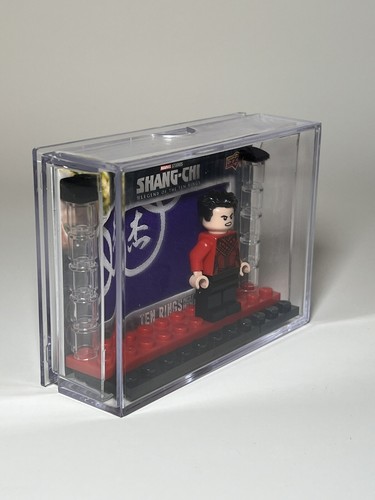 Minifigure Display Case For Lego Marvel Shang Chi MINIFIG INCLUDED - Picture 3 of 4