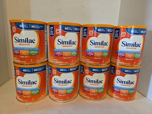 8 Dosen Similac Sensitive 12,5 Unzen Baby Säuglingsanfangsnahrung Pulver Ablaufdatum 04/26, 05/26