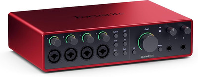 Scarlett 18I16 4Th Gen USB Audio Interface, for Songwriting, Music Production, R
