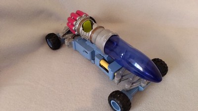 Vintage Jimmy Neutron Build And Blast Rocket Car Nickelodeon 2001