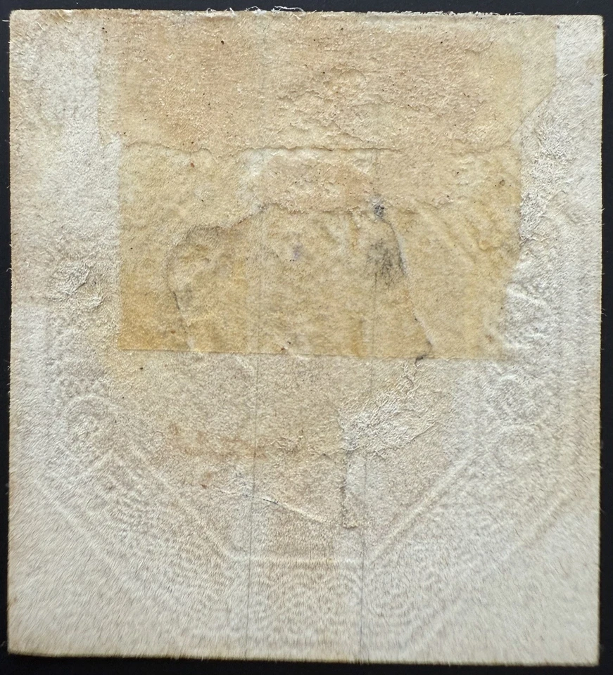 GB QV Stamp 1848 SG57, Embossed 10d brown, cut square, Fine used. SG RRP £1,200. - Image 2 of 2