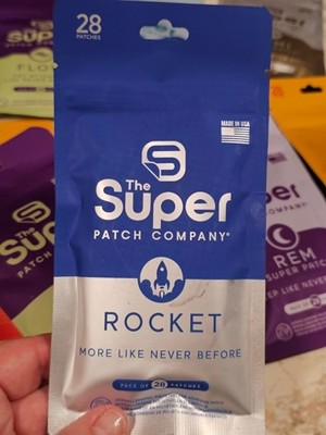 NEW Sealed Super Patch Rocket Patches 28 Pack Wellness Support