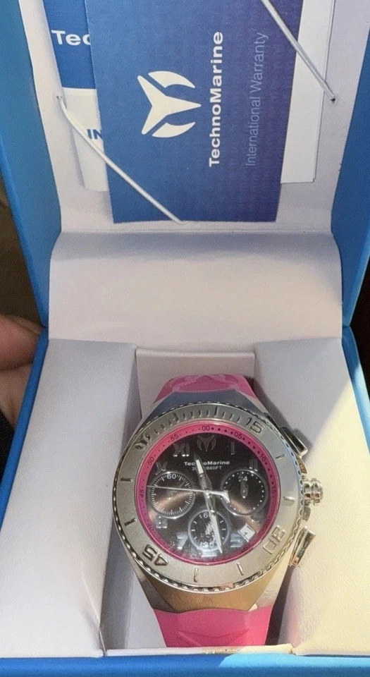 TechnoMarine Manta Ocean Women's Watch (pink) - Image 4 of 4