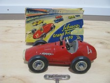 VINTAGE SCHUCO GRAND PRIX RACER 1070 CAR RED WEST GERMANY - KEY