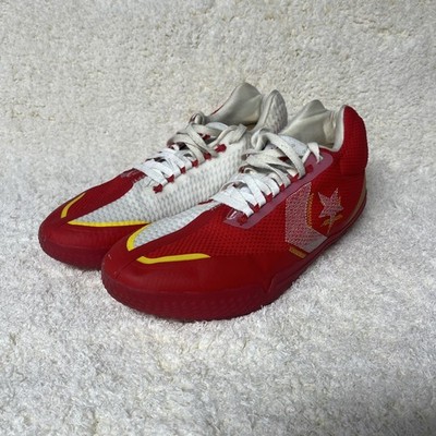 Converse All Star BB Evo Mid White/Speed Yellow/University Style 168789C Size 14